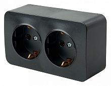 Розетка двойная с заземлением Stekker София 49498 в Нижнем Новгороде