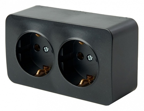 Розетка двойная с заземлением Stekker София 49498 в Нижнем Новгороде