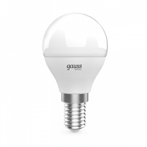 Набор ламп светодиодных Gauss Basic E14 5.5Вт 3000K 10531152T в Нижнем Новгороде фото 5