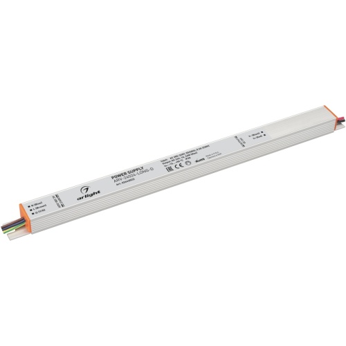 Блок питания ARV-24024-LONG-D (24V, 1A, 24W) (Arlight, IP20 Металл, 3 года) в Великом Устюге