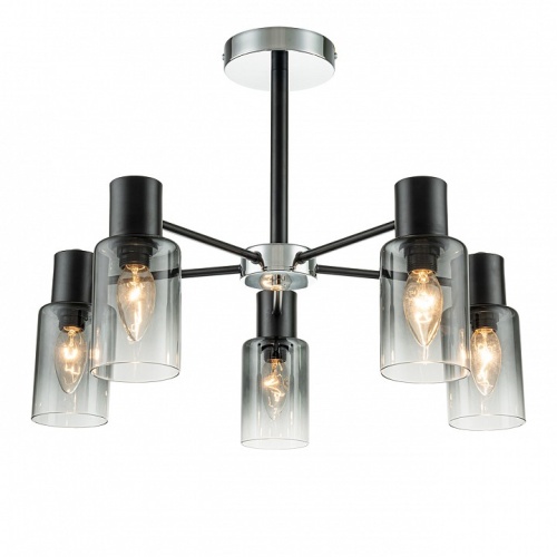 Люстра на штанге Escada Diversity 2120/5P Black в Нижнем Новгороде фото 6