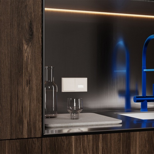 Накладка для заглушки для поста с подсветкой и с датчиком Voltum S70 VLS002413 в Нижнем Новгороде фото 5