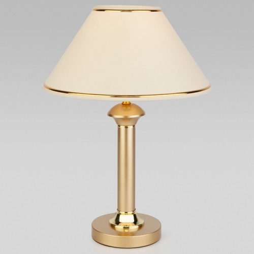Настольная лампа декоративная Eurosvet Lorenzo 60019/1 перламутровое золото в Звенигороде