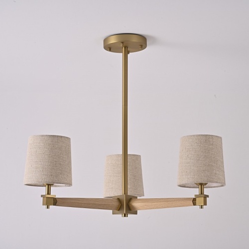 Люстра на штанге Imperiumloft Jorgenson Beige/Light wood STAVRA01 в Нижнем Новгороде фото 6