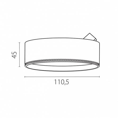 Плафон металлический Lightstar Alta Pro 215636 в Нижнем Новгороде фото 2