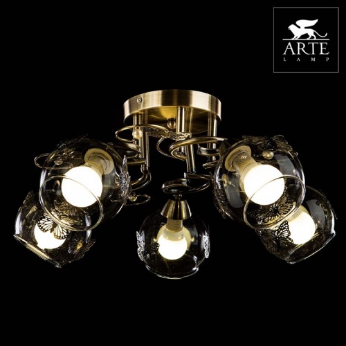 Люстра на штанге Arte Lamp Alessandra A5004PL-5AB в Нижнем Новгороде фото 5