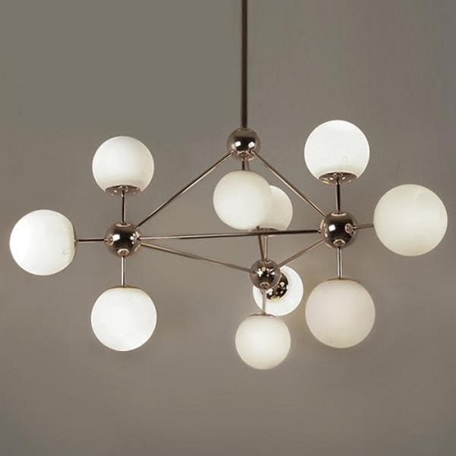 Люстра на штанге Imperiumloft Modo Chandelier White Glass 40,514 в Нижнем Новгороде
