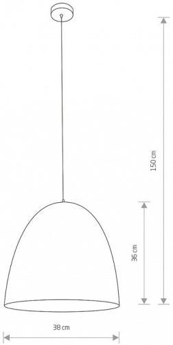 Подвесной светильник Nowodvorski Egg M 10323 в Заполярном фото 3