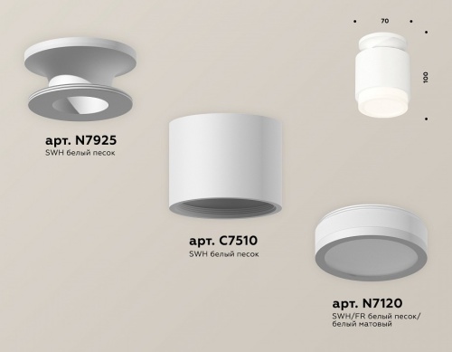 Накладной светильник Ambrella Light XS XS7510043 в Нижнем Новгороде фото 2