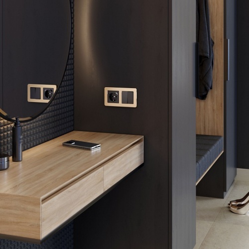 Рамка на 2 поста Werkel Platinum (шампань) W0022611 в Нижнем Новгороде фото 3