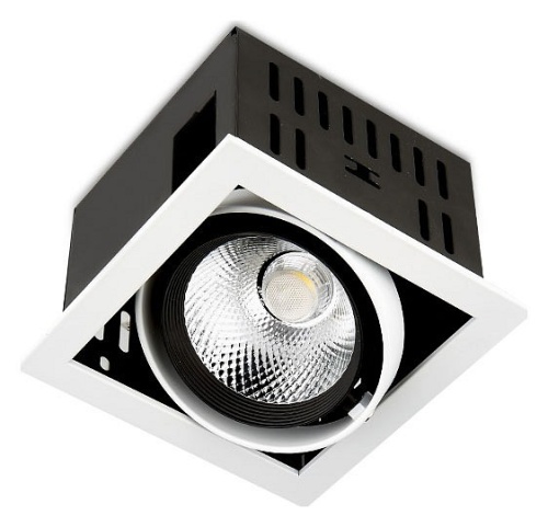 Встраиваемый светильник Ambrella Light Cardano T811 BK/CH 12W 4200K в Нижнем Новгороде