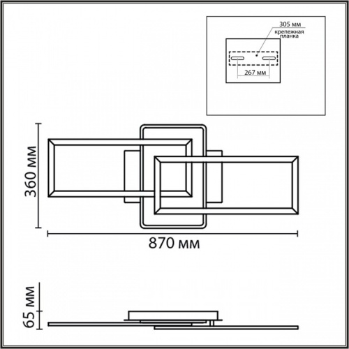 Накладной светильник Lumion Goldy 8021/90CL в Нижнем Новгороде фото 5
