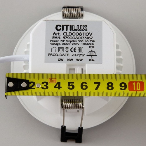 Встраиваемый светильник Citilux Акви CLD008110V в Ртищево фото 14