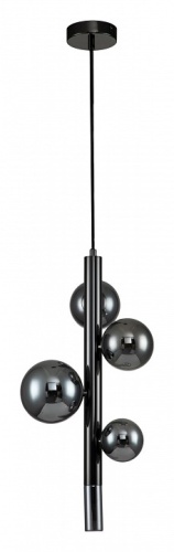 Подвесная люстра Indigo Canto 11026/5P Black в Нижнем Новгороде фото 5