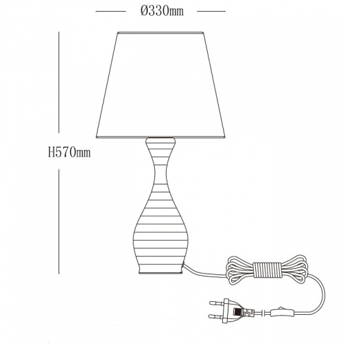 Настольная лампа декоративная MW-Light Салон 415033801 в Белово фото 5