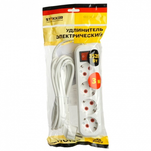 Удлинитель с выключателем Stekker Home 49359 в Нижнем Новгороде фото 3
