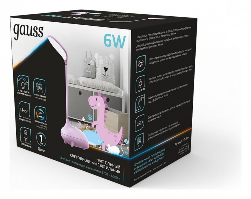 Настольная лампа декоративная Gauss Qplus GT7014 в Нижнем Новгороде фото 5