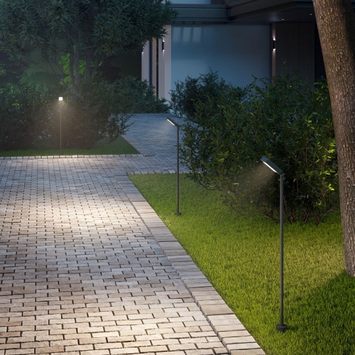 Наземный низкий светильник Elektrostandard Joli Joli (35182/F) черный в Нижнем Новгороде фото 3