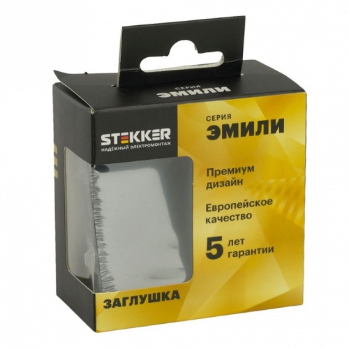 Заглушка для поста, без рамки Stekker Эмили 49857 в Нижнем Новгороде фото 7