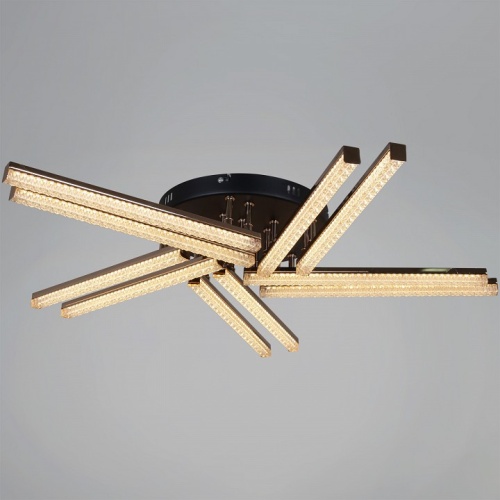 Люстра на штанге  17090-0.3-10 BK+FG в Нижнем Новгороде фото 5