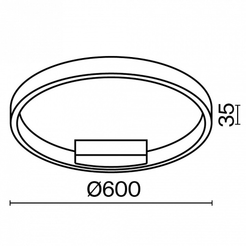 Накладной светильник Maytoni Rim MOD058CL-L35WK в Ртищево фото 4