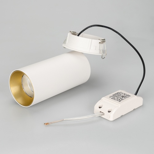 Светильник SP-POLO-BUILT-R65-8W White5000 (WH-GD, 40 deg) (Arlight, IP20 Металл, 3 года) в Зеленогорске фото 10