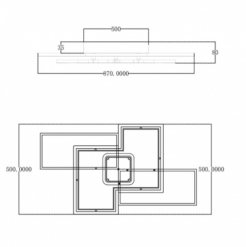 Потолочная люстра Escada  10216/S LED в Нижнем Новгороде фото 3