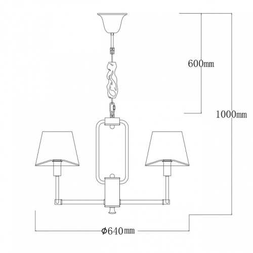 Подвесная люстра MW-Light София 10 355014806 в Краснокамске фото 3