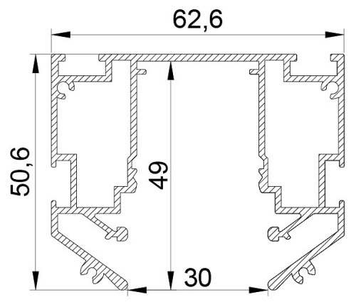 Профиль-держатель Lightstar Teta 505427 в Нижнем Новгороде фото 2