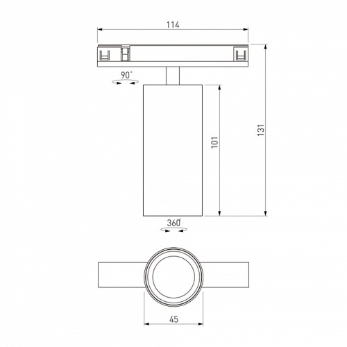 Светильник на штанге Elektrostandard  85525/01 в Нижнем Новгороде фото 2