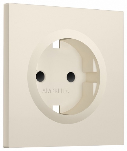 Накладка для розетки с заземлением и со шторками Ambrella Volt SIGMA SP3270 в Нижнем Новгороде