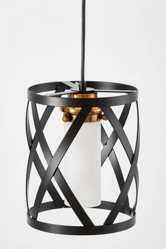 Подвесной светильник LUMINA DECO ASTILA LDP 1242-1 BK+MD в Нижнем Новгороде фото 3