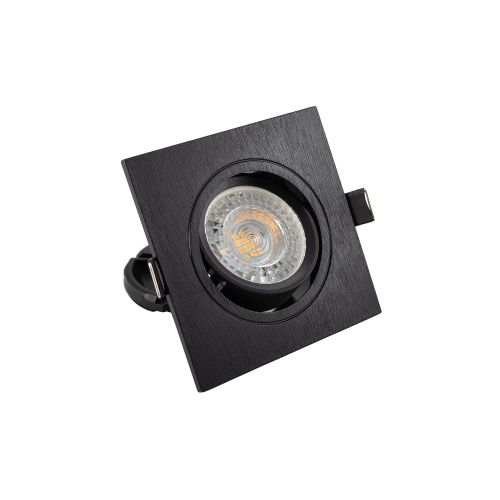 DK3021-BK Встраиваемый светильник, IP 20, 10 Вт, GU5.3, LED, черный, пластик в Липецке фото 7