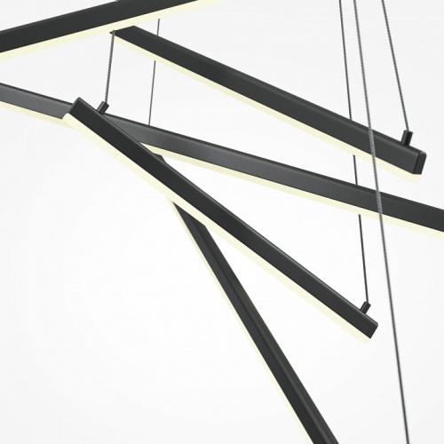 Подвесная люстра Maytoni Line MOD016PL-L96BK в Нижнем Новгороде фото 2