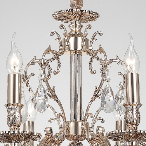 Подвесная люстра Lucia Tucci Barletta BARLETTA 1730.8 coffe gold в Нижнем Новгороде фото 4