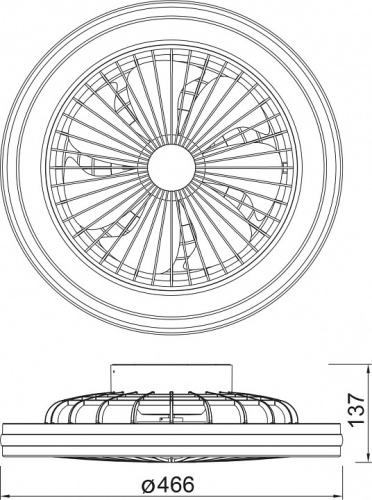 Светильник с вентилятором Mantra (люстры-вентиляторы) Gamer 8291 в Нижнем Новгороде фото 3