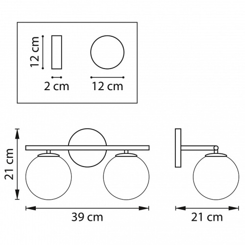 Бра Lightstar Croco 815523 в Нижнем Новгороде фото 3