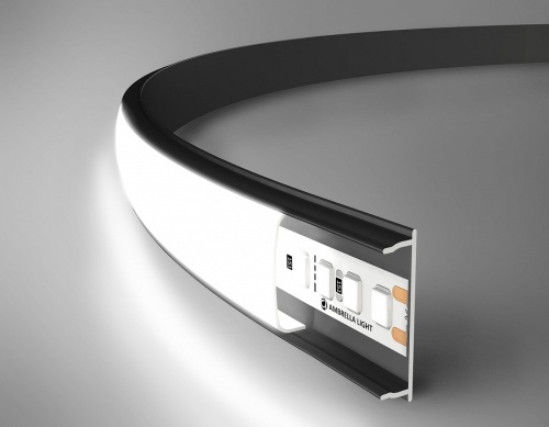 Профиль накладной гибкий Ambrella Light GP GP1600BK в Нижнем Новгороде фото 10