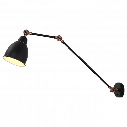 Бра Arte Lamp Braccio A2055AP-1BK в Тюмени