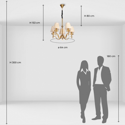 Подвесная люстра MW-Light Вирджиния 7 444012205 в Тюмени фото 6