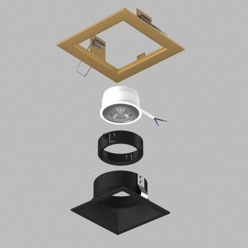 Встраиваемый светильник Lightstar Domino D51307BMOD в Нижнем Новгороде фото 2