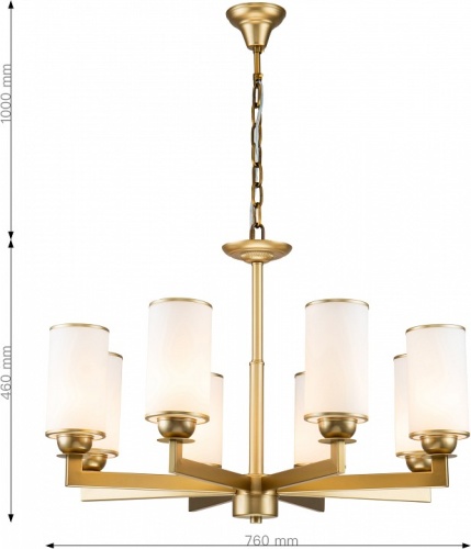 Подвесная люстра Favourite Sollemnis 2621-8P в Нижнем Новгороде фото 6