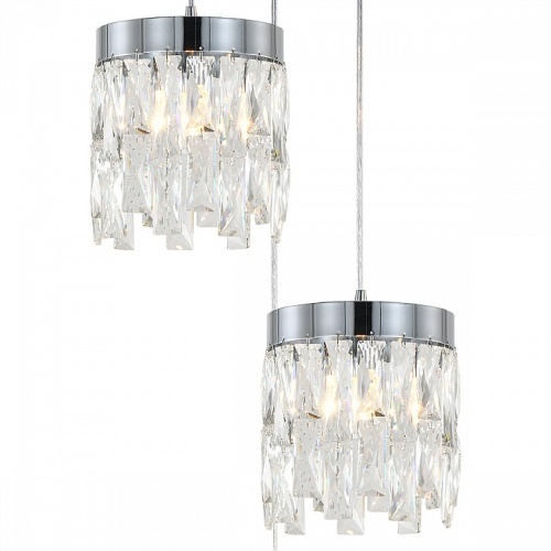 Подвесной светильник Indigo Anna 12029/3P Chrome в Нижнем Новгороде фото 2