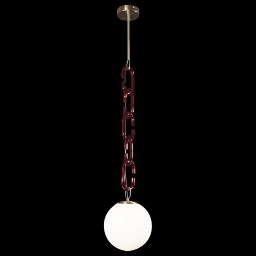 Подвесной светильник Loft it Chain 10128P Red в Ермолино фото 2