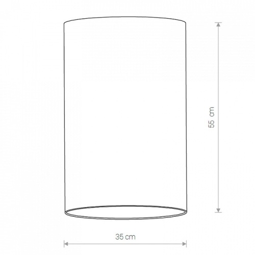 Плафон текстильный Nowodvorski Cameleon Barrel L V WH 8508 в Нижнем Новгороде фото 2