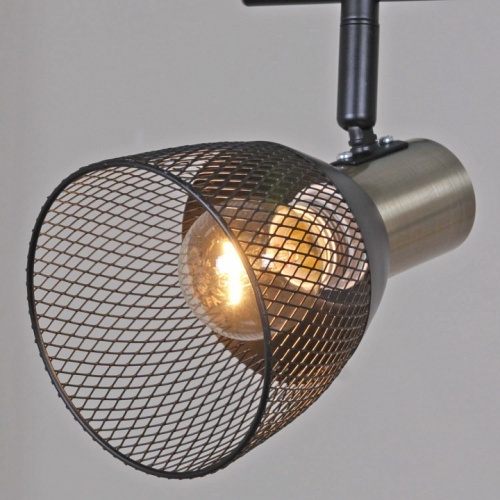 Люстра на штанге  05965-0.8-04 BK+AB в Нижнем Новгороде фото 2