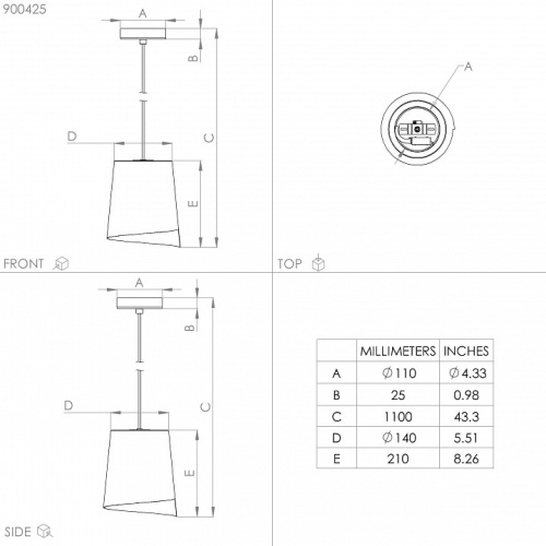 Подвесной светильник Eglo Bolivia 900425 в Нижнем Новгороде фото 2