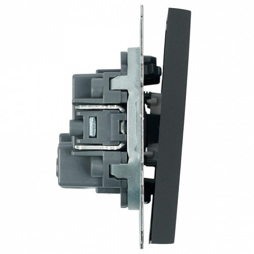 Выключатель самовозвратный двухклавишный без рамки Stekker Эмили 50327 в Нижнем Новгороде фото 6