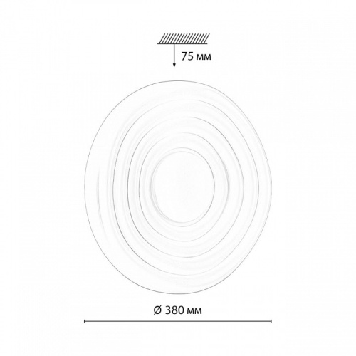 Накладной светильник Sonex Fass 7679/DL в Карачеве фото 7