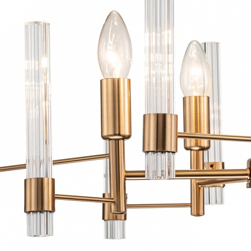 Подвесная люстра Indigo Favara 11040/5P Brass в Нижнем Новгороде фото 3